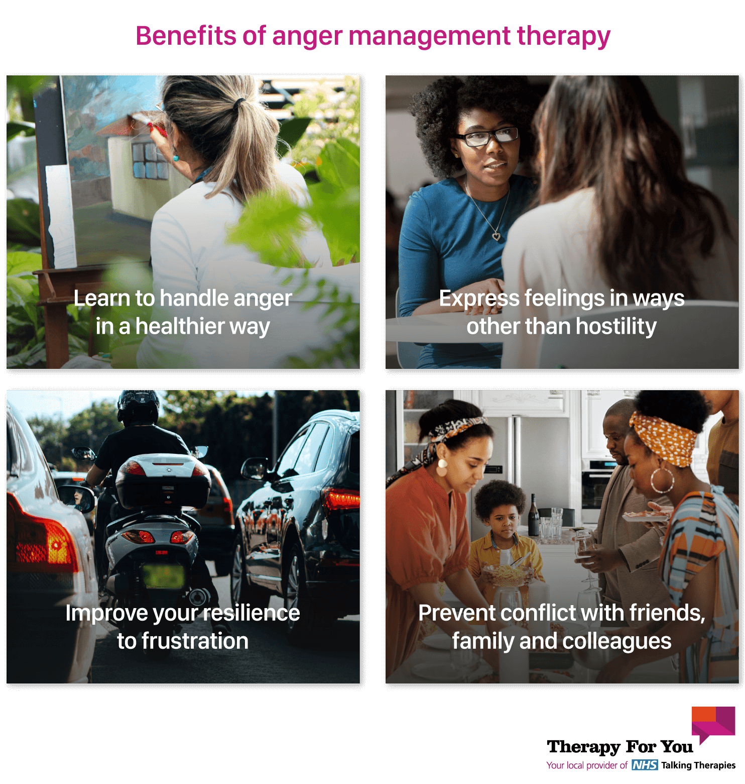 4 main benefits of Anger Management Therapy to handle anger and prevent conflict