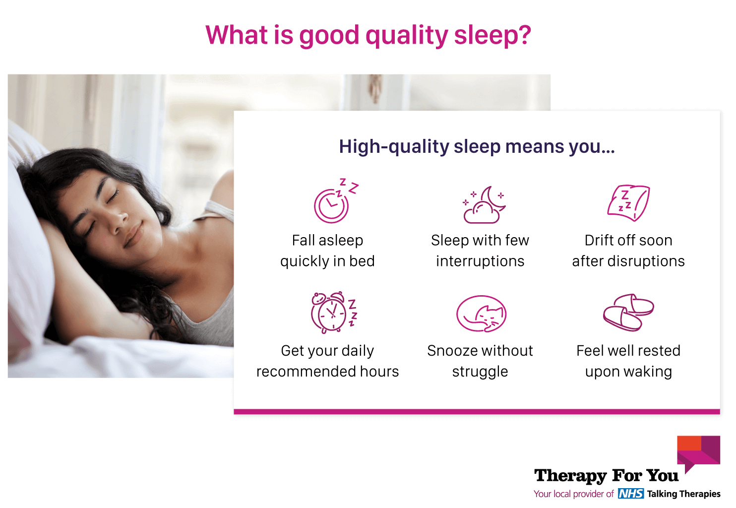 Sleep Help & Treatment Essex - Courses & Counselling - Therapy For You